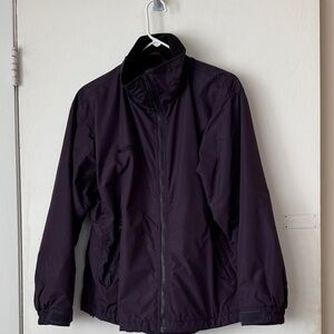 Columbia Women's Fleece Lined Dark Purple Lined Fall/Winter Jacket